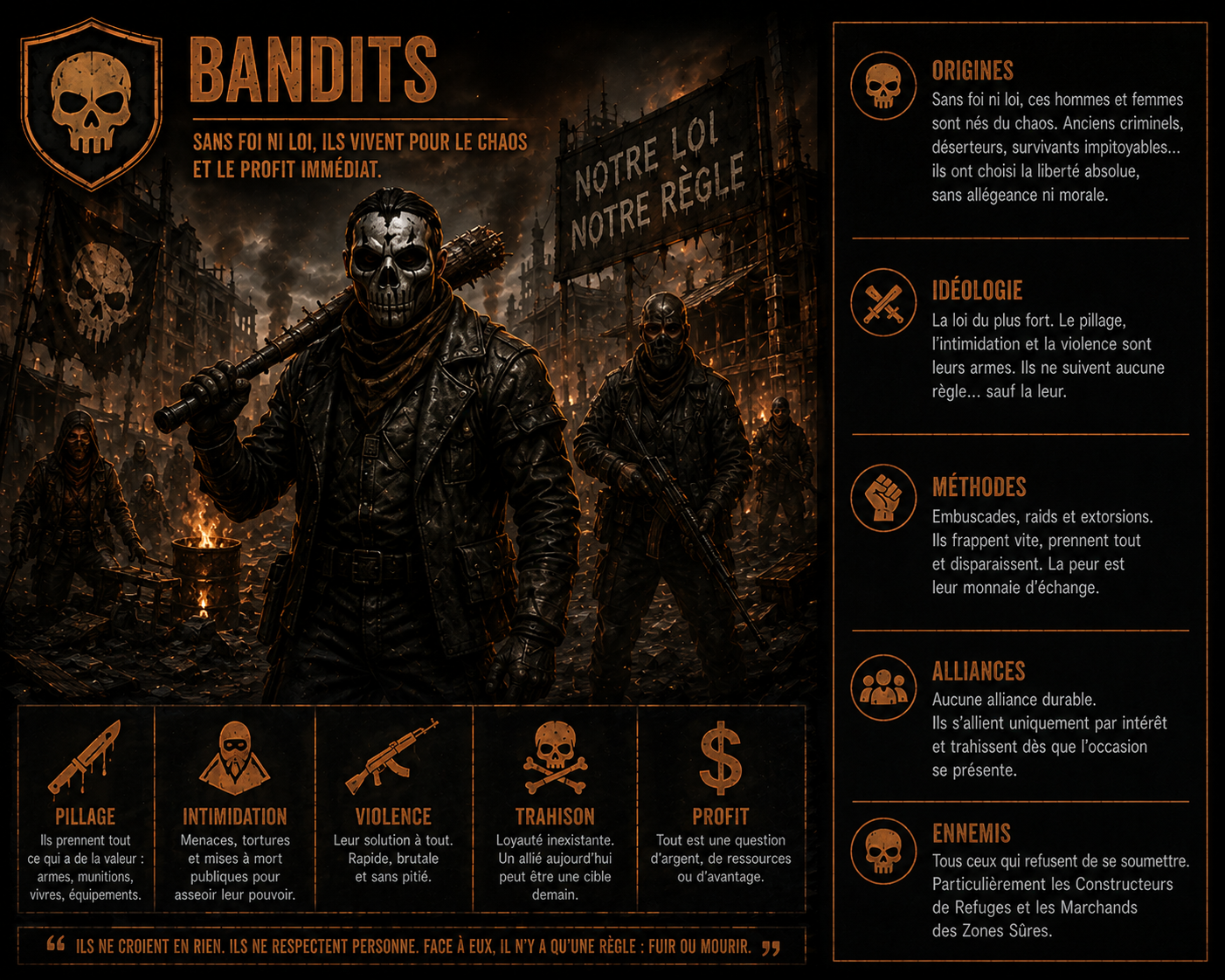 ☠️ Bandits des Sombres