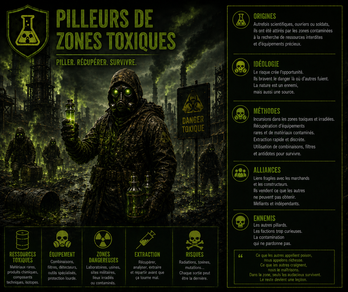 ☣️ Pilleurs de Zones Toxiques